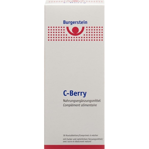 Burgerstein C-Berry 30 chewable tablets buy online