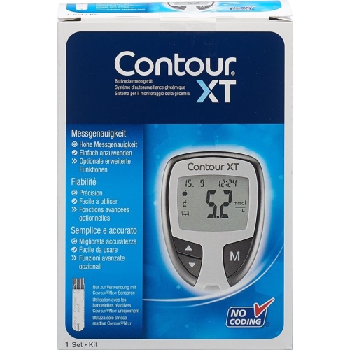 Contour XT blood glucose meter buy online