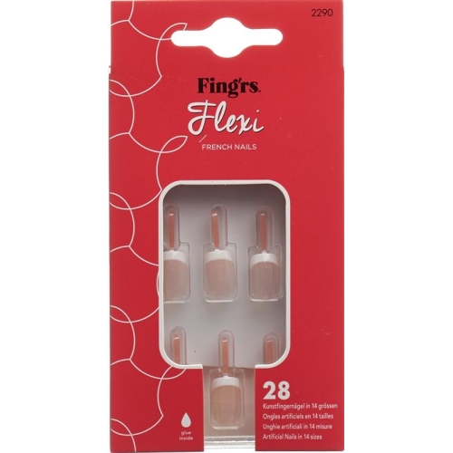 Fingers Flexi Nails Natural French buy online