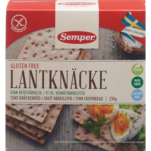 Semper Herzhaftes Land-Knaecke Glutenfrei 230g buy online