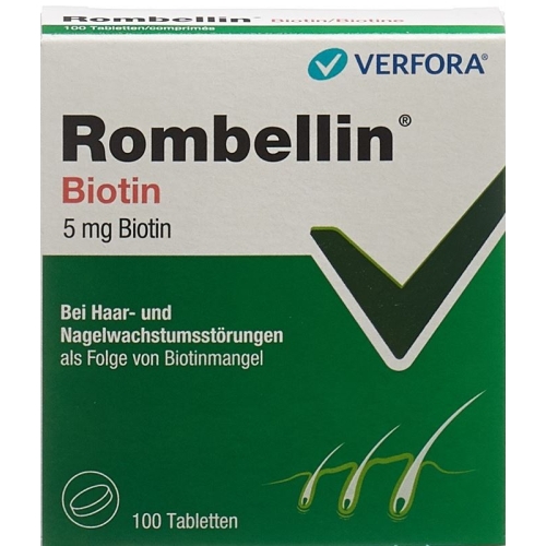 Rombellin Tabletten 5mg Biotin 100 Stück buy online