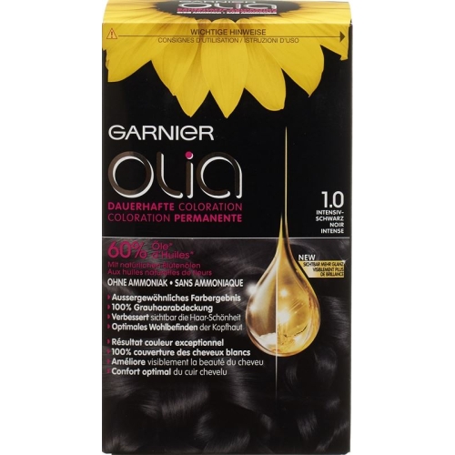 Olia Hair Color 1.0 Intense Black buy online