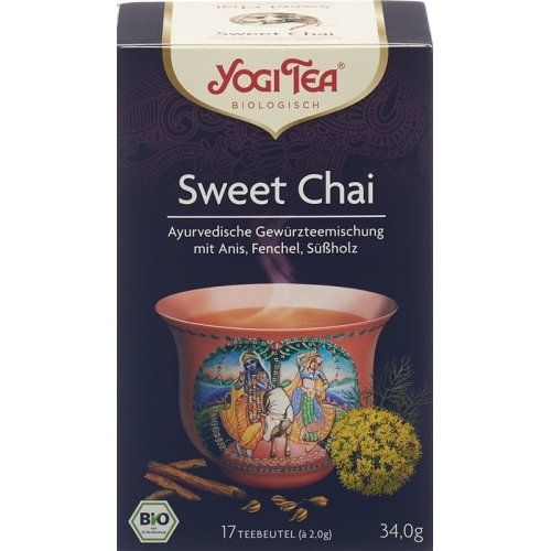 Yogi Chai Tee Sweet Chai Beutel 17 Stück buy online