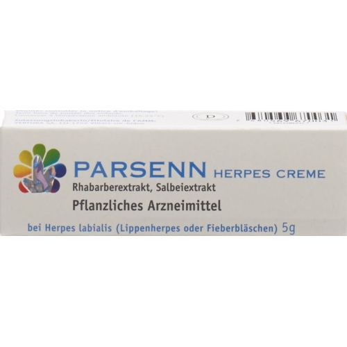 Parsenn Herpes Creme Tube 5g buy online