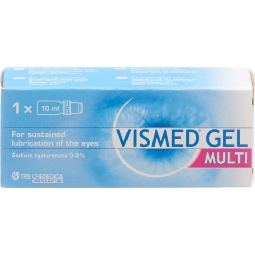 Vismed Gel Multi Hydrogel Wetting Eye Drops Bottle 10ml buy online