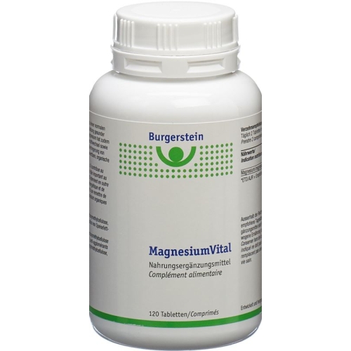 Burgerstein Magnesiumvital tablets Ds 120 pieces buy online