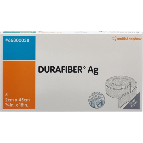 Durafiber Ag Wundauflage 2x45cm Steril Rope 5 Stück buy online