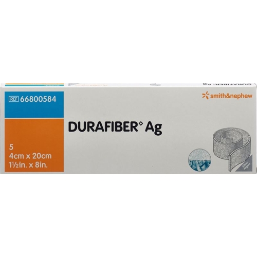 Durafiber Ag Wundauflage 4x20cm Steril 5 Stück buy online