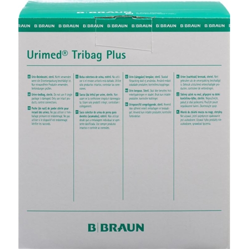 Urimed Tribag Plus Beutel 800ml 20cm Steril 10 Stück buy online