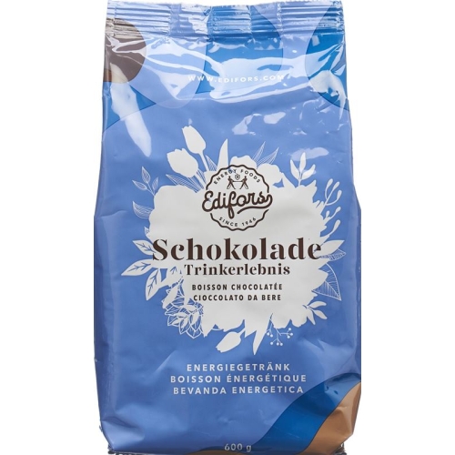 Edifors Trinkschokoladengranulat mit Bierhefepulver Refill 600g buy online