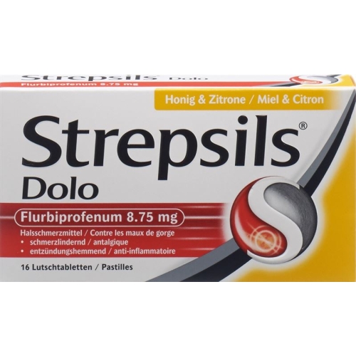 Strepsils Dolo Lutschtabletten 16 Stück buy online