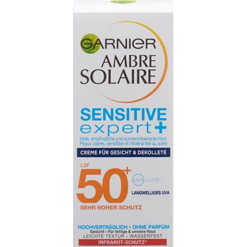 Ambre Solaire Gesichtscr Sensi Expert+ Sf50+ 75ml buy online