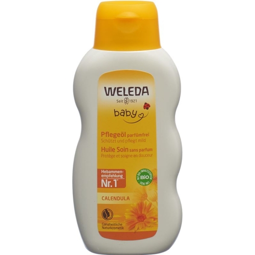 Weleda Baby Calendula Pflegeöl Parfümfrei 200ml buy online