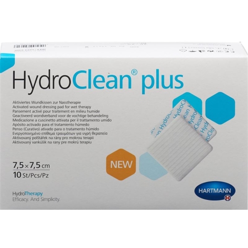 Hydroclean Plus Wundkissen 7.5x7.5cm 10 Stück buy online