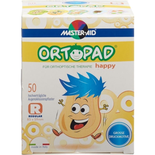 Ortopad Happy Occlusionspflaster Regular 50 Stück buy online