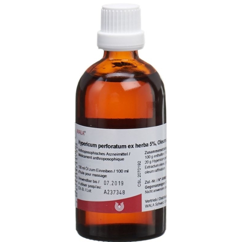 Wala Hypericum perforatum ex herba oil 5% ad us. ext. Fl 100 ml buy online