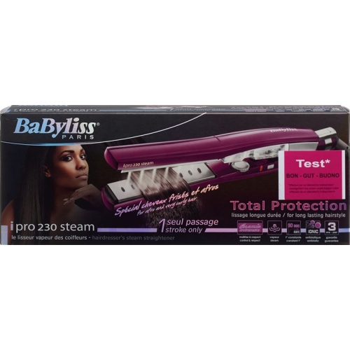 Babyliss hair straighteners Ipro 230 ionic steam buy online