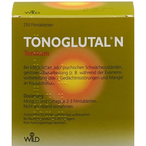 Tonoglutal N Filmtabl 250 pcs buy online