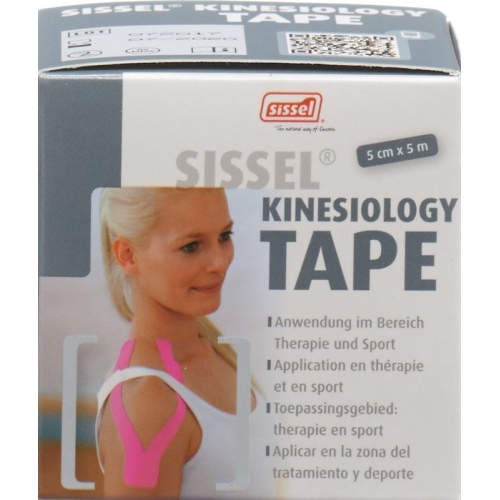 Sissel Kinesiology Tape 5cmx5m pink buy online