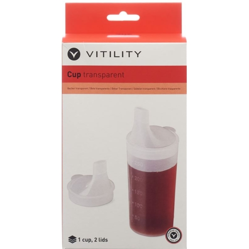 Vitility cup transparent buy online