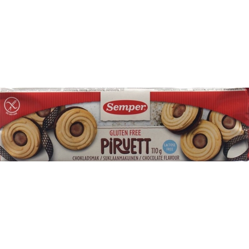 Semper Piruett biscuit Choco gluten-free 110 g buy online