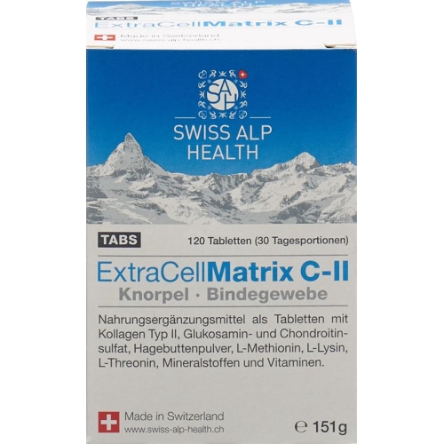 Extra Cell Matrix C-II TABS for joints 120 pcs buy online