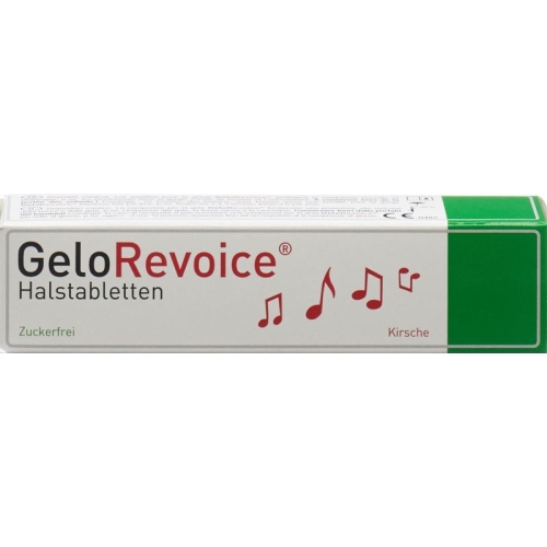 GeloRevoice throat lozenges cherry-menthol 20 pcs buy online