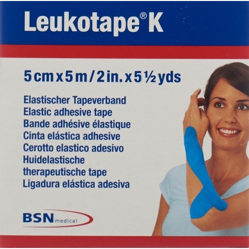 Leukotape K paving binder 5mx5cm light blue buy online