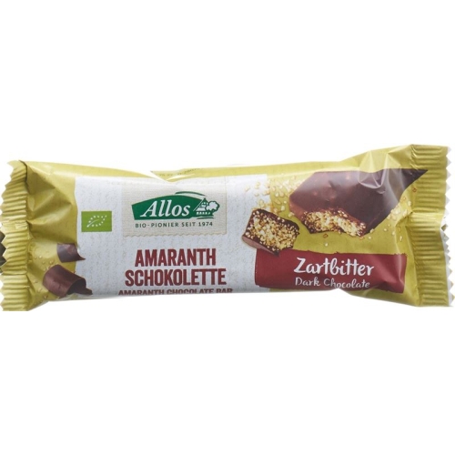 Allos Schokolette Amaranth Zartbitter 25g buy online