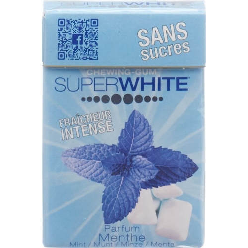 Super White chewing sugar-free white box 25 g buy online