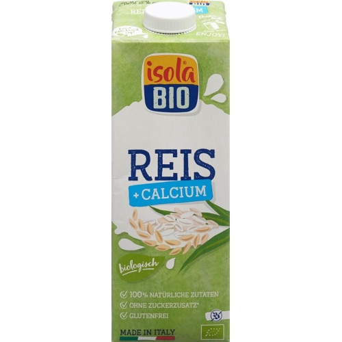 Isola Bio rice drink with calcium tetra 1 lt buy online