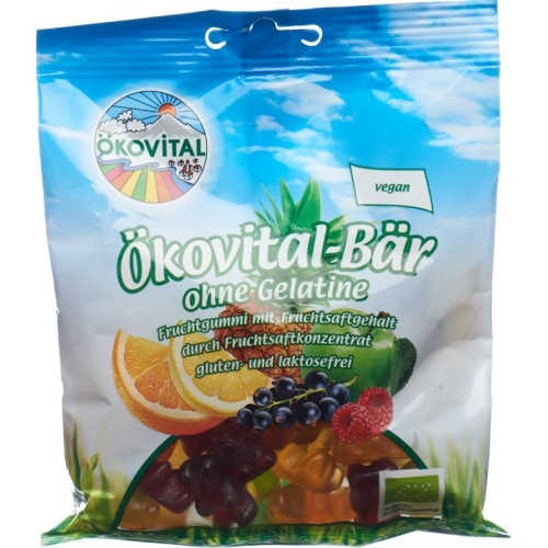 Ökovital gummy bears without gelatine 100 g buy online