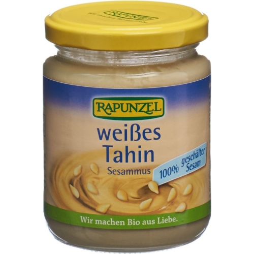 Rapunzel Tahini without salt white glass 250 g buy online