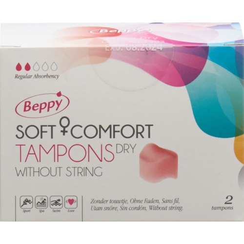 Beppy Soft Comfort Tampons Dry 2 pcs buy online