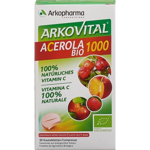 Acerola Bio 1000 30 chewable tablets buy online