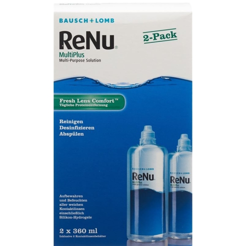 Bausch Lomb Renu MultiPlus Twin Box 2 x 360ml buy online