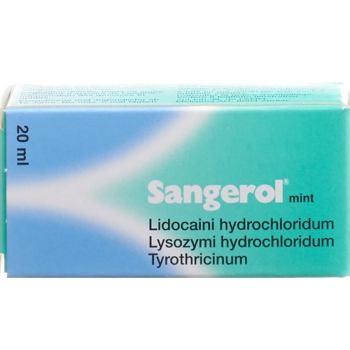 Sangerol dosing oral spray mint without sugar 20ml buy online