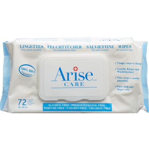 Arise Swiss Baby Care Wipes Body & Face 72 pcs buy online