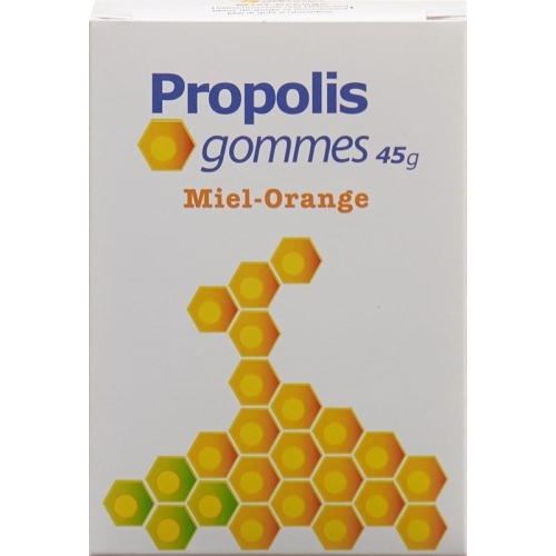 Propolis gommes Honey Orange 45 g buy online