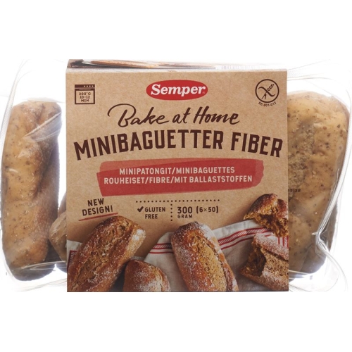 Semper Baguettine Fiber gluten free 6 x 50 g buy online