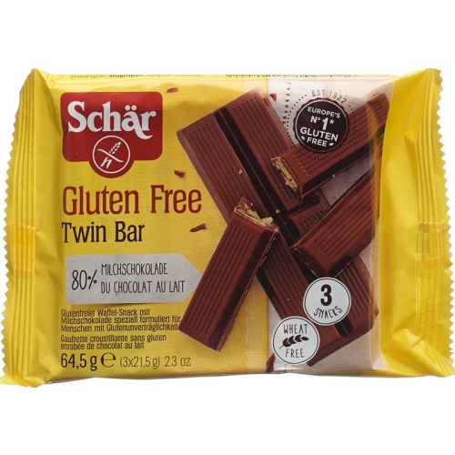 Twin archipelago bar snack with chocolate gluten-free 3 x 21.5 g buy online