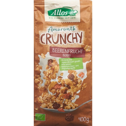 Allos Amaranth Crunchy berry fruit 400 g buy online