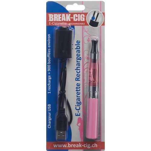 Break Cig E-Cigarette Refillable Pink F buy online