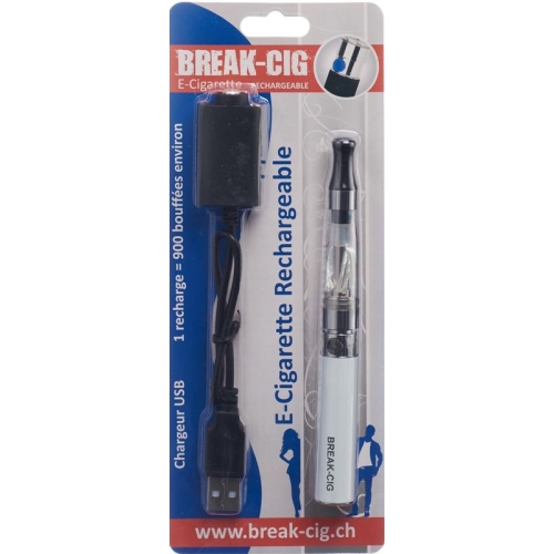 Break Cig E-Cigarette Refillable White F buy online