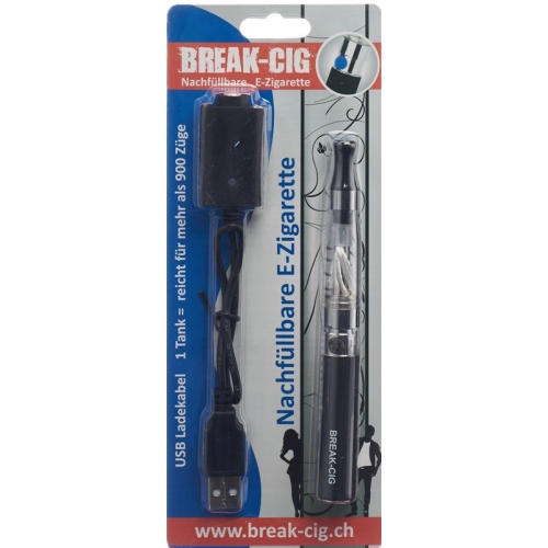 Break Cig E-Cigarette Refillable Black F buy online