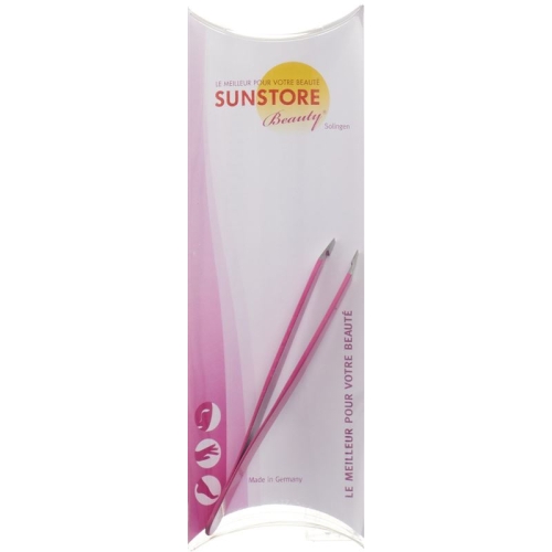 Sunstore Beauty Pinzette 10cm Inox Schräg buy online