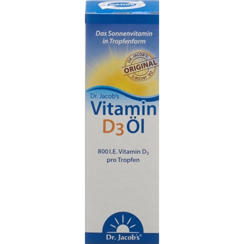 Dr. Jacob's Vitamin D3 Öl 20ml buy online