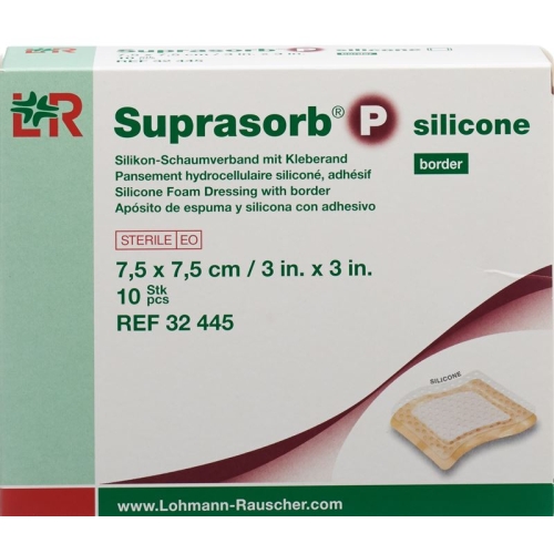 Suprasorb P silicone border 7.5x7.5cm 10 pcs buy online