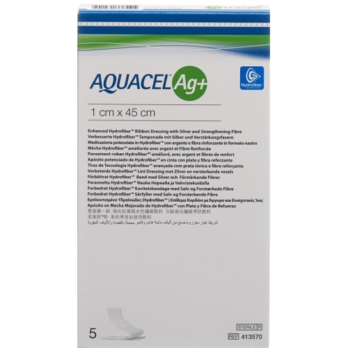 AQUACEL Ag + tamponade 1x45cm 5 pcs buy online