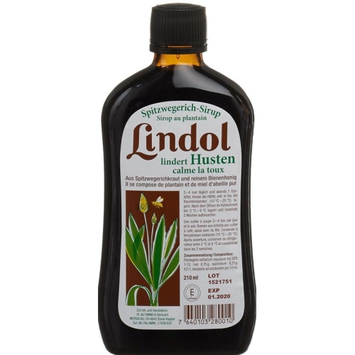 Lindol Plantain syrup Fl 210 ml buy online